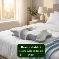 PAPILLON™ — Oreiller ergonomique à mémoire de forme