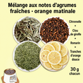Mélange Agrumes & Herbes séchées pour brûleur Aroma™
