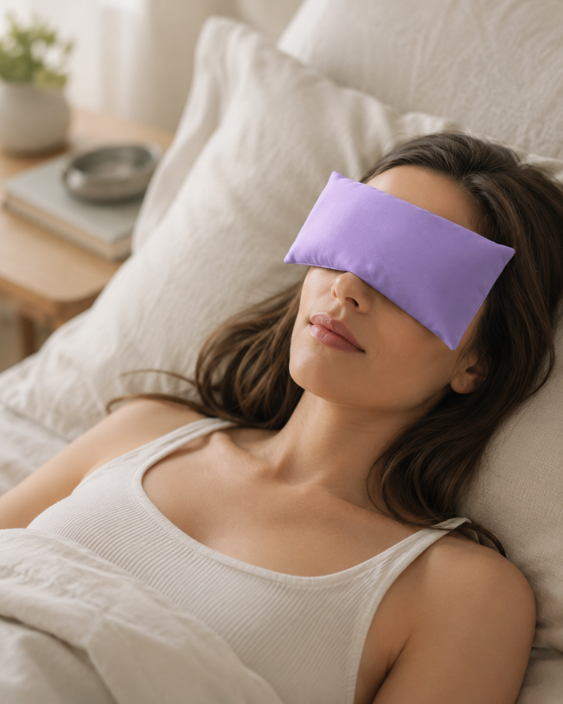 Cocon — Masque Oculaire Lesté à la Lavande