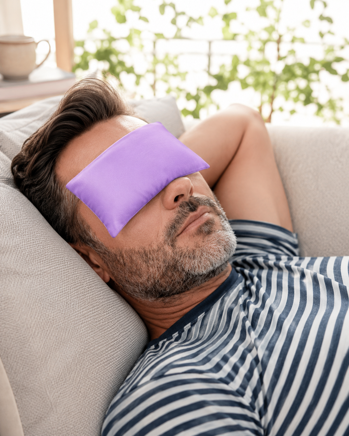 Cocon — Masque Oculaire Lesté à la Lavande