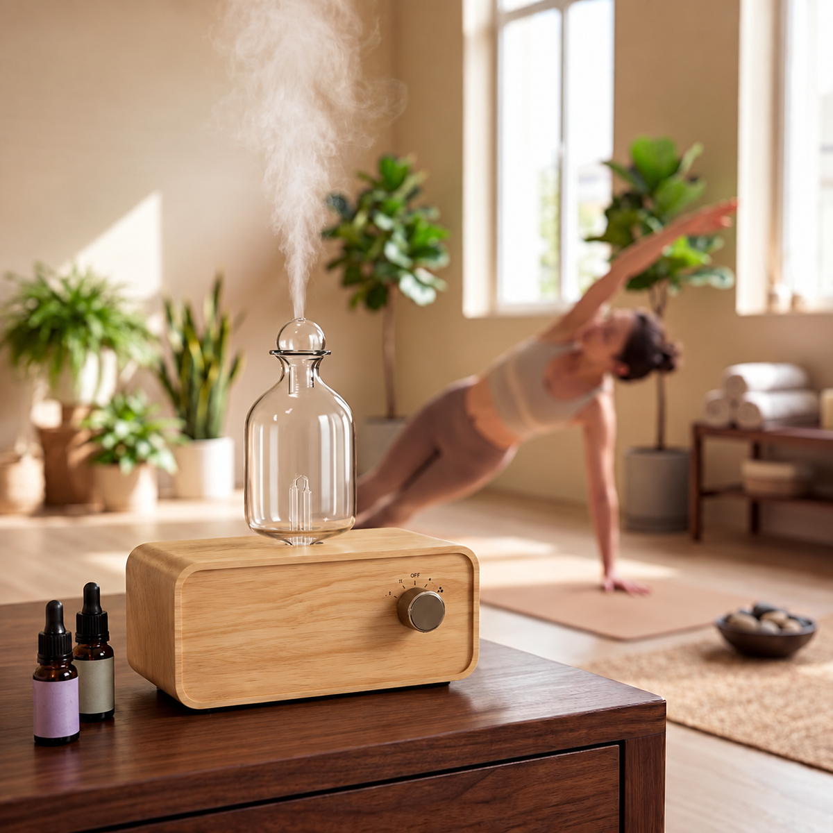 ESSENCE™ — Le diffuseur-veilleuse sans eau