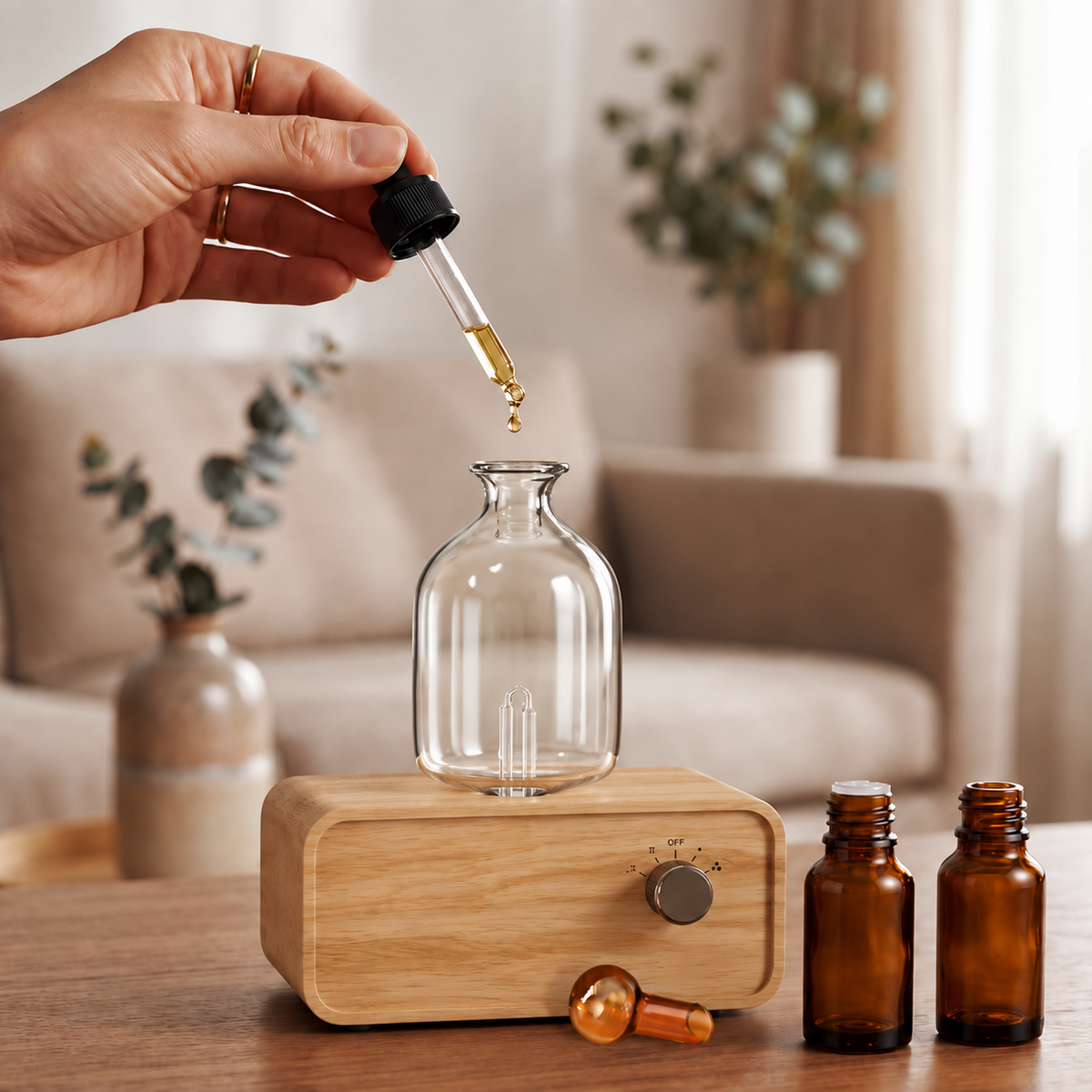 ESSENCE™ — Le diffuseur-veilleuse sans eau