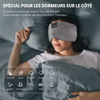 Nuit - Masque de Sommeil Lesté 3D