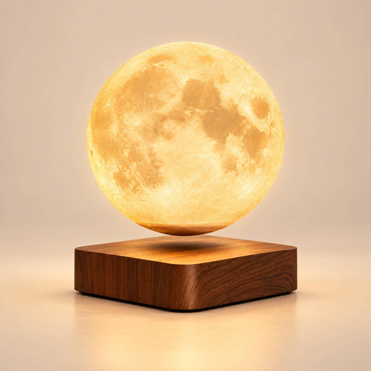 LUNEA™ — Lampe Lune en Lévitation Magnétique