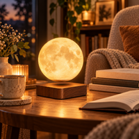LUNEA™ — Lampe Lune en Lévitation Magnétique