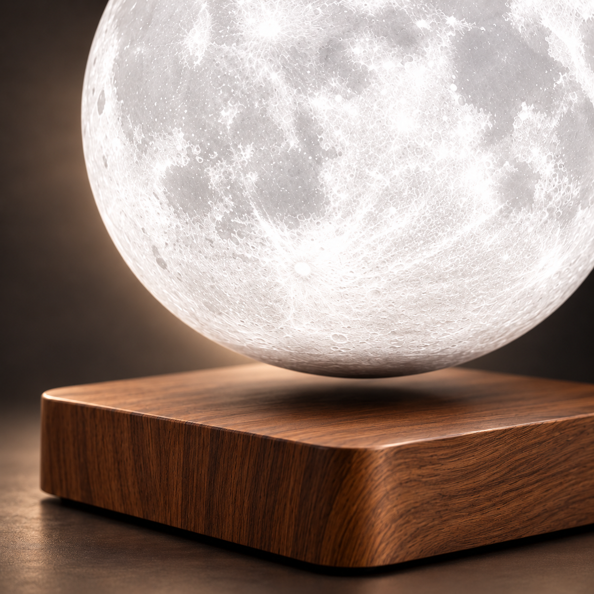 LUNEA™ — Lampe Lune en Lévitation Magnétique