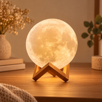 SÉLÈNE™ — Lampe Lune 3D