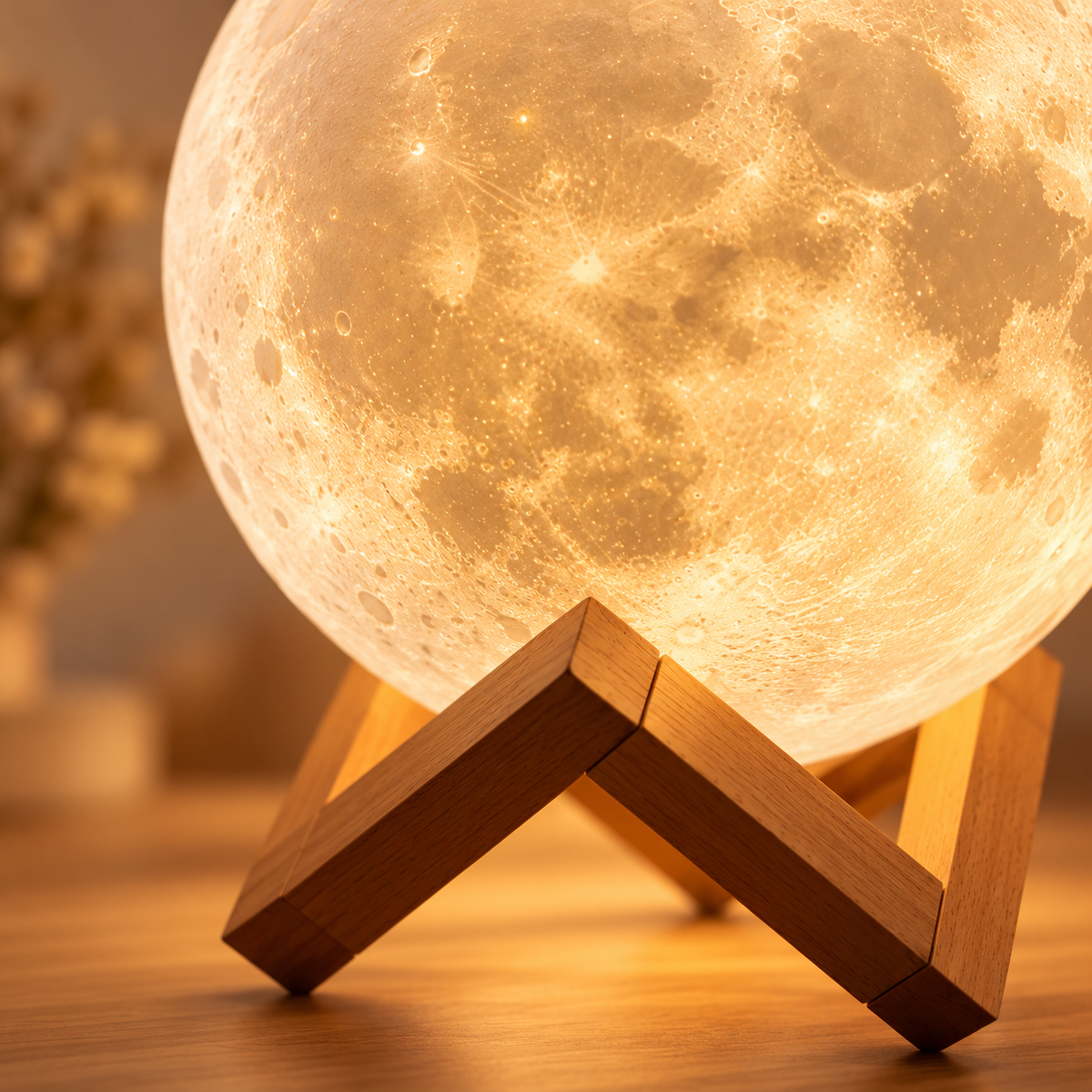 SÉLÈNE™ — Lampe Lune 3D