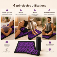 Ancrage™ — Tapis et coussin d’acupression