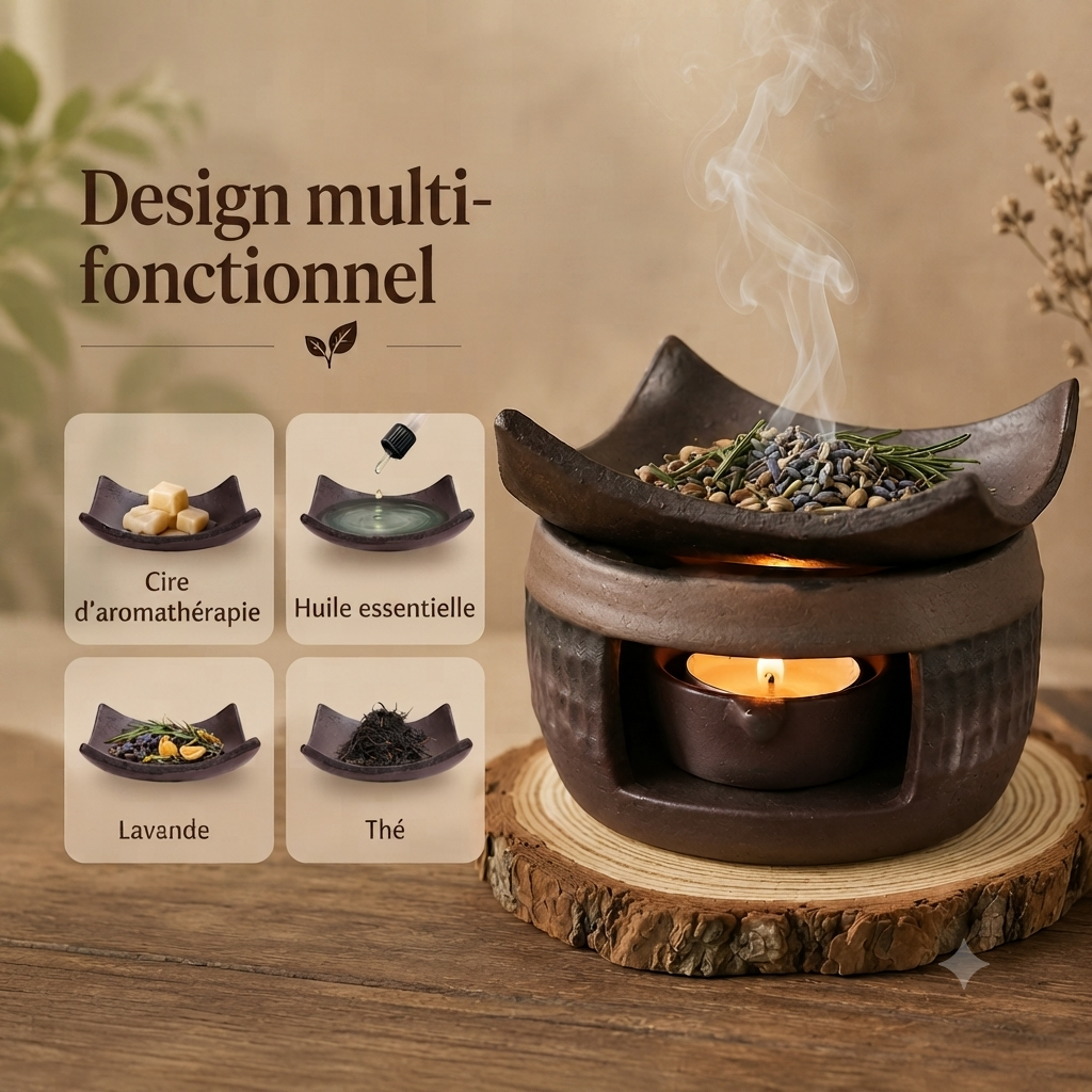 Aroma - Brûleur d’arômes en céramique